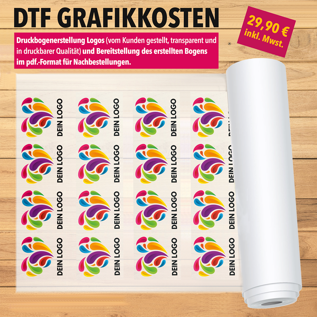 DTF Transfer Druckbogenerstellung