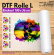 DTF-Transfer Blockout 56 x 100 cm - deine Motive auf DTF Blockout Folie